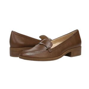 Soul Naturalizer Ridley Loafer Flats Cinnamon Brown Vegan Leather Round Toe Slip